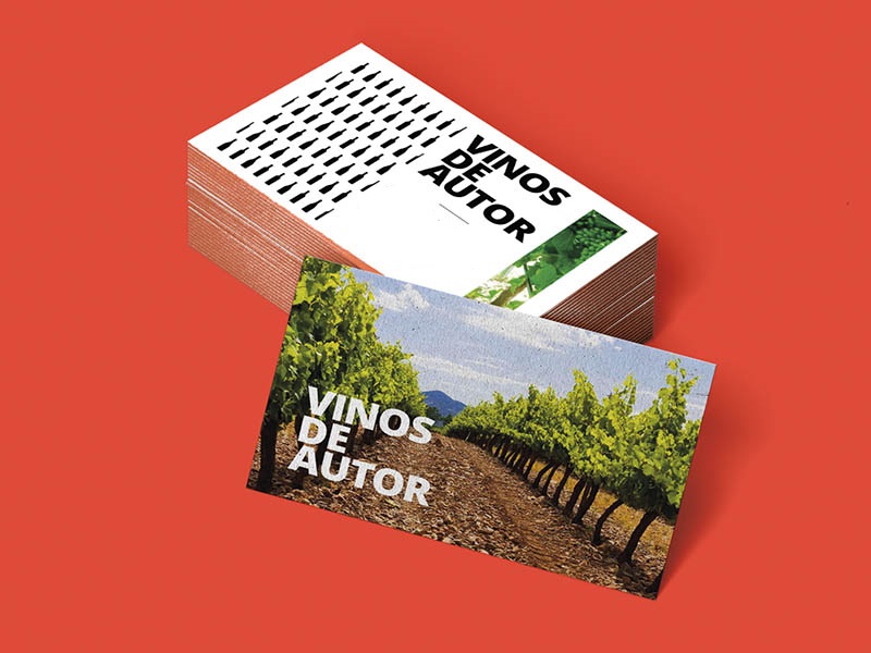 tarjeta de visita vinos
